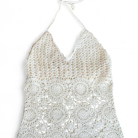 Moda international crochet boho halter Size S - Picture 1 of 5